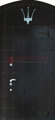 Металлическая арочная дверь ДА-22 высокого качества в Перми