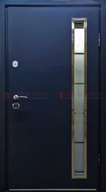 Металлическая дверь с порошковым покрытием и МДФ Белый дуб ДП-219 в Перми
