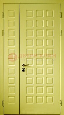 Салатовая тамбурная дверь ДТМ-28 в Перми