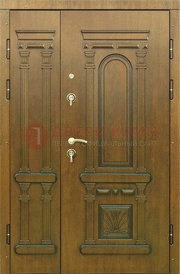 Полуторная железная дверь с виноритом ДВТ-174 в Перми