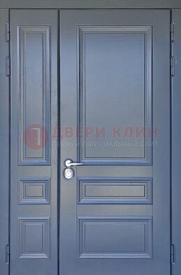 Темно-серая железная дверь с виноритом ДВТ-242 в Перми
